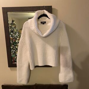 NWT Express White Sweater